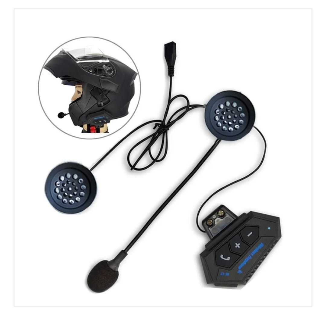 Audífono Bluetooth Para Moto